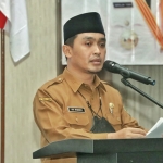 Wakil Wali Kota Pasuruan, Adi Wibowo, saat menjelaskan KPM sebagai garda depan dalam rangka percepatan penurunan stunting.
