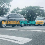 Speed trap di Jalan Manyar Kertajaya, Surabaya. Foto: RUSMIYANTO/BANGSAONLINE