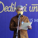 Kepala Perwakilan Bank Indonesia Kediri, Sofwan Kurnia, saat memberi sambutan. foto: ist