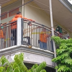 Lokasi kamar kos TKP ditemukannya jasad korban