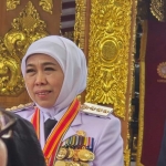 Khofifah Indar Parawansa saat acara pelantikan di Istana Negara. Foto: Ist.