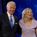 Presiden AS Joe Biden dan istrinya, Prof. Dr. Jill Biden. foto: AFP/ tribun jogja-tribunnews