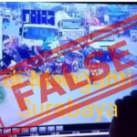 Tangkapan layar dari video viral kecelakaan di Menganti.