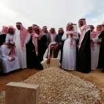 Pemakaman sederhana Raja Arab Saudi. foto via dream.co.id