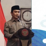Wali Kota Pasuruan saat memberi sambutan.