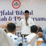 Wakil Wali Kota Kediri saat menyampaikan tausiyah. Foto: Ist