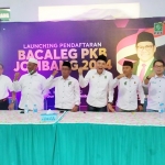 Launching pendaftaran Bacaleg DPC PKB di Kantor Graha Gus Dur di Denanyar, Jombang.
