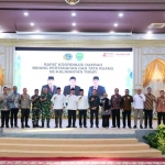 Menteri ATR/BPN saat menghadiri rapat koordinasi di Kaltim.
