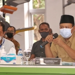 Wali Kota Pasuruan Saifullah Yusuf (Gus Ipul) beserta para kepala OPD terkait melakukan kunjungan kerja (kunker) ke PT Panasonic, Senin (30/8/2021).