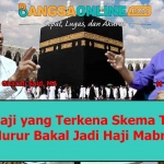 Prof Dr KH Imam Ghazali Said, MA (kiri) dan M. Mas