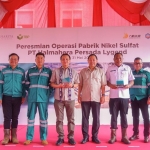 Indonesia Resmi Punya Pabrik Bahan Baku Baterai untuk Kendaraan Listrik. Foto: Ist