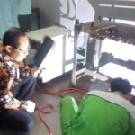 Setiajit saat berkunjung ke Balai Latihan Kerja (BLK) Tuban, Kamis (13/2).