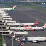 Lahan parkir pesawat yang disiapkan Bandara Juanda untuk KTT G20.