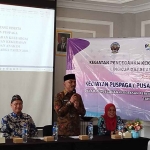 Sosialisasi Puspaga atau akronim dari Pusat Pembelajaran Keluarga yang digelar Dinas KBP3A Bangkalan.