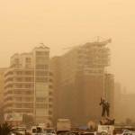 Badai pasir terjang Lebanon. ©2015 AFP PHOTO/JOSEPH EID