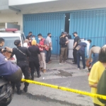 Suasana Toko Shien Cuan di Jalan Raya Manukan Tama A3 /06, Surabaya pasca kejadian.