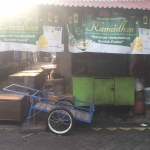 Lokasi pengeroyokan kuli panggul yang dituding meremas payudara di Pasar UKA Benowo, Surabaya.