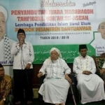 Suasana saat penerimaan Dodi di Pesantren Banyuanyar.