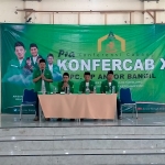 Suasana konfercab Ansor Bangil