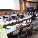 DPRD Gresik saat hearing dengan Kepala OPD soal LKPJ beberapa waktu lalu. foto: SYUHUD/ BANGSAONLINE