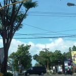 Kondisi traffic light di perempatan Bapangan Pacitan. (foto: Yuniardi Sutondo/BO)