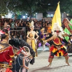 Sendratari Dewi Songgolangit di acara "Kediri Battle Culture Art #6" (Ist). 