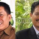 Kepala Dishub Andhy Hendro Wijaya, dan Kepala BKD M. Nadlif. foto: SYUHUD/ BANGSAONLINE