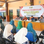 Ning Ita saat kegiatan Penguatan Kelembagaan KKMP. 