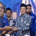 Sekretaris Bappilu DPD Demokrat Jatim, Dedi Irwansa, saat menghadiri salah satu agenda di Sidoarjo.