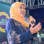 Ketua Umum Pimpinan Pusat Muslimat Nahdlatul Ulama, Khofifah Indar Parawansa