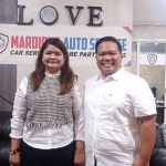 Owner Mardiono Auto Service, Dimas dan Ayu.

