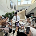 Wamenhaj Dahnil Anzar Simanjuntak saat memberi keterangan