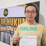 Kuasa Hukum PT Sekar Pamenang, Bagus Wibowo dari Kantor Hukum EMI, RINI dan Rekan. Foto: MUJI HARJITA/BANGSAONLINE