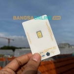 Harga emas Antam terus mengalami kenaikan belakangan ini. Foto: Sulthon/Bangsaonline.