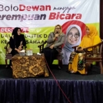 Wakil Ketua DPRD Kabupaten Pasuruan, Rias Yudikari Drastika dari Fraksi Golkar, dalam diskusi bertajuk 