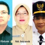 Abdul Hakam, Sutrisno dan Siti Jaiyaroh, tiga dari 9 kandidat Kadis Perpustakaan dan Kearsipan. foto: syuhud/ bangsaonline