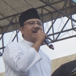 Gus Ipul saat Deklarasi Anti Terorisme dan Radikalisme digelar di Alun-alun Jombang. Foto: RONY S/BANGSAONLINE