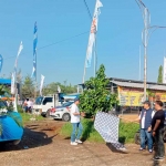 Panen Hadiah Simpedes BRI yang berlangsung di Lapangan Sambonggede, Kecamatan Merakurak, Tuban.