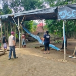 Pembongkaran arena judi balap kelereng