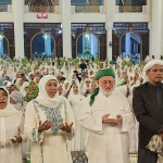 Khofifah saat acara Bedah Tafsir Surat Al-Baqarah yang menghadirkan Cicit Syekh Abdul Qadir Al-Jailani. Ist.