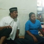 Gus Syaf saat di rumah duka.