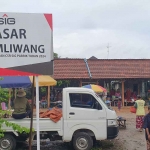 Pasar tradisional di Desa Mliwang, Kecamatan Kerek, Tuban.
