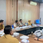 Jajaran Kantah Kabupaten Pasuruan saat menghadiri rapat koordinasi lintas OPD.
  