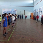 Ketua KONI Kabupaten Kediri, Dedi Kurniawan, saat membriefing para atlet peserta Tes Parameter. Foto: Ist