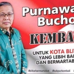Akun facebook Purnawan Buchori diberi nama profil Kak Pur. Dengan slogan "Purnawan Buchori Kembali untuk Kota Blitar yang Lebih Baik dan Bermartabat".