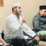 Calon Wali Kota Probolinggo, Habib Hadi Zainal Abidin saat menghadiri pertemuan rutin yang digelar masyarakat.