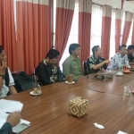 Rapat pra-kerja pengurus Kadin Malang di Ocean Garden Resto Jl. Trunojoyo Kota Malang.