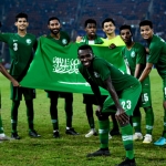 Arab Saudi saat merebut gelar juara Piala Asia U-23 2022 yang berlangsung di Uzbekistan. 