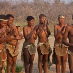 Budaya primitif di Bostwana, Afrika. foto: ilustrasi