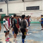 Seleksi atlet futsal yang digelar Afkab Pamekasan menyongsong Pra Porprov Jatim 2025, Rabu (8/1/2025).